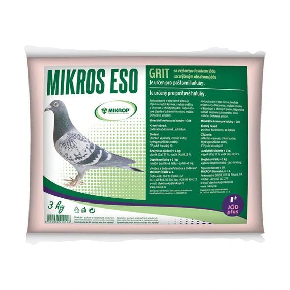 MIKROS ESO - Grit I - S jódem pro poštovní holuby