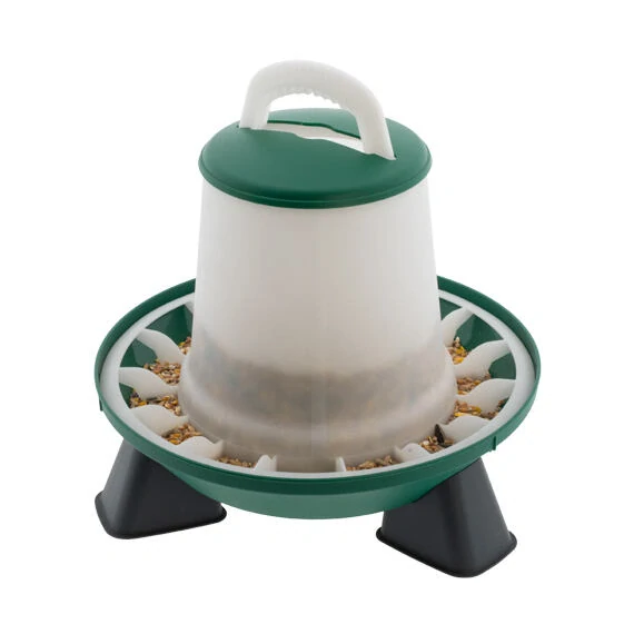 Nastavitelné dvouúrovňové krmítko pro drůbež s nožičkami - 3 kg