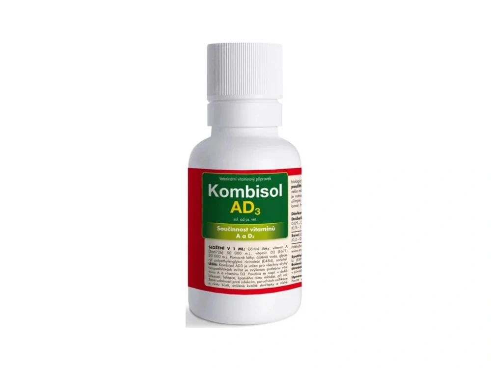 Kombisol AD3E - Komplex vitamínů A, D3 a E v tekuté formě 30ml