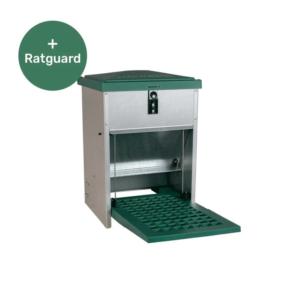 Nášlapné krmítko Feedomatic + RatGuard - 5 kg krmiva