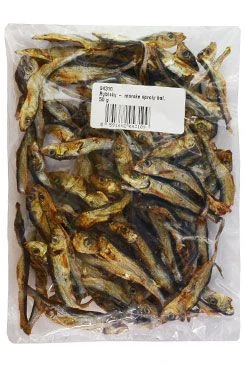 Pochoutka Rybičky sušené Šproty 7-10cm 50g TR