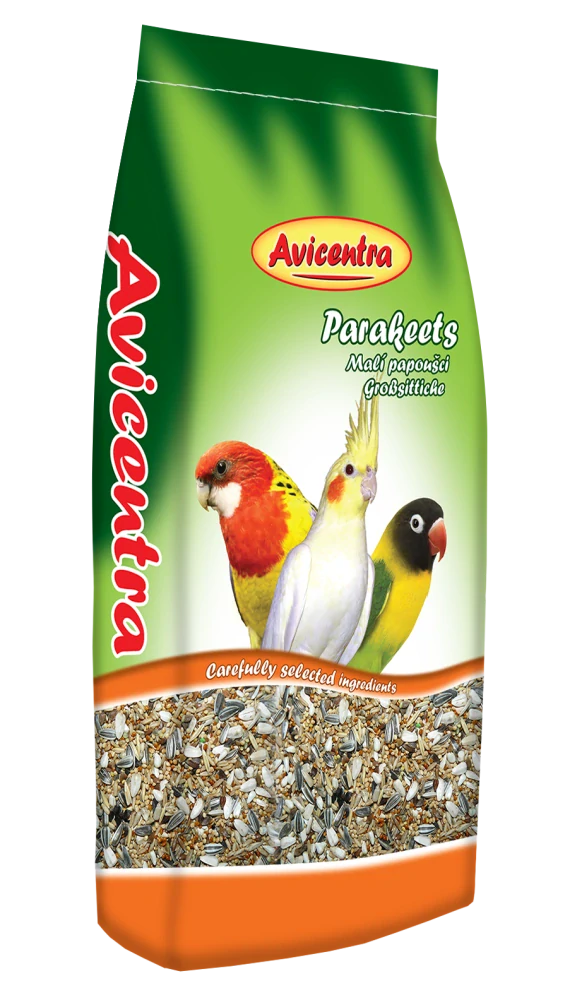 AVICENTRA - Malý a střední papoušek Classic menu 20 kg