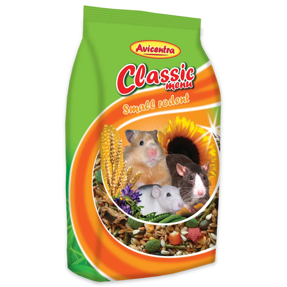 Avicentra Classic menu malý hlodavec 500g