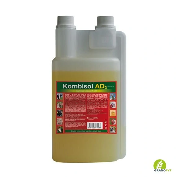Kombisol AD3 - Komplex vitamínů A a D3 v tekuté formě 1000ml
