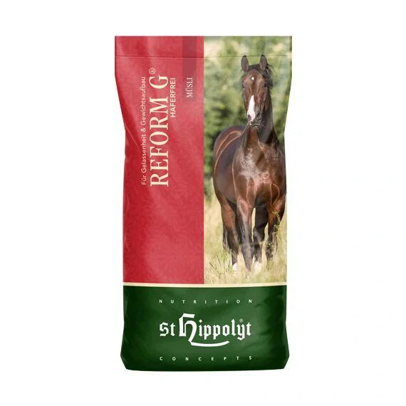 ST HIPPOLYT - Reform Müsli G - Bezovesné müsli pro temperamentní koně