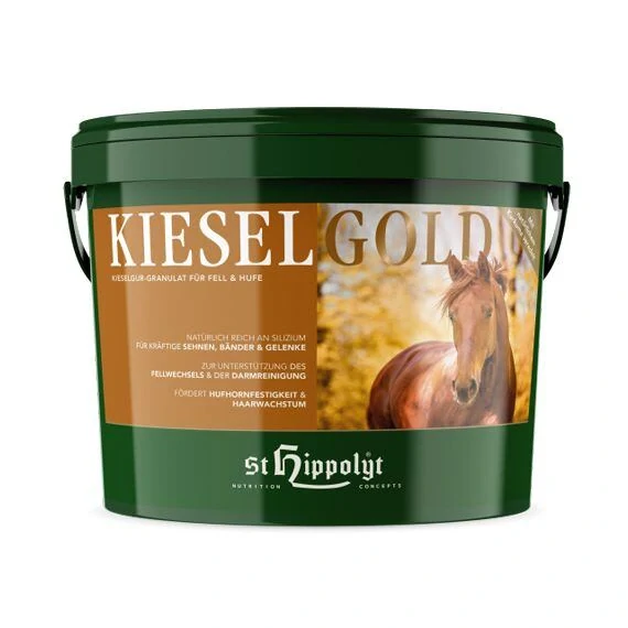 ST HIPPOLYT - KIESELGOLD - KŘEMELINA V PELETOVANÉ FORMĚ 4 kg