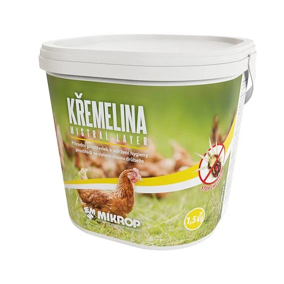 MIKROP - Křemelina pro drůbež 1,5 kg