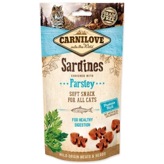 CARNILOVE Cat - Soft Snack - Sardinka s petrželkou