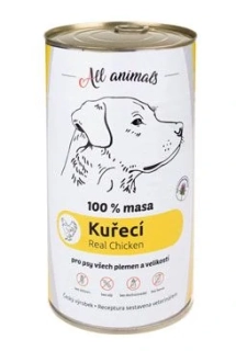 All Animals DOG konz. Kuřecí mleté 1200g