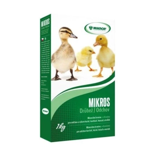 MIKROS - Drůbež - Krmivo drůbež odchov 1 kg