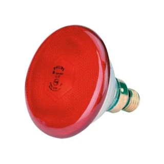Infražárovka Philips PAR, červená 100 W