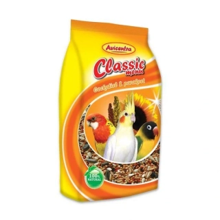 Avicentra Classic menu malý papoušek 500gr