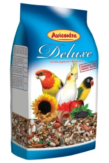 Avicentra Deluxe malý a střední papoušek 1kg