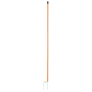 Tyčka náhradní k síti pro drůbež 106 cm, 2 hroty, oranžová