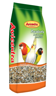 Avicentra Deluxe malý a střední papoušek 20kg