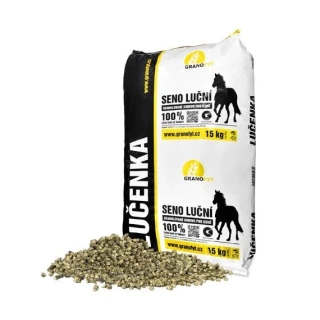 LUČENKA - Granulované seno 15 kg 1 - 9 ks