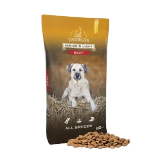 ENERGYS Pet - Senior & Light all breed beef - Kompletní krmivo s hovězím masem pro dospělé psy