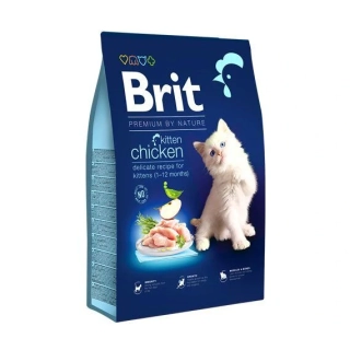 BRIT Premium by Nature Cat - Kitten Chicken - Krmivo s kuřecím masem pro koťata