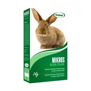 MIKROS - Králík - Krmivo s vitamíny a minerály